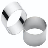 MasterClass Stainless Steel Cooking Ring 2.75" (Pack of 2)